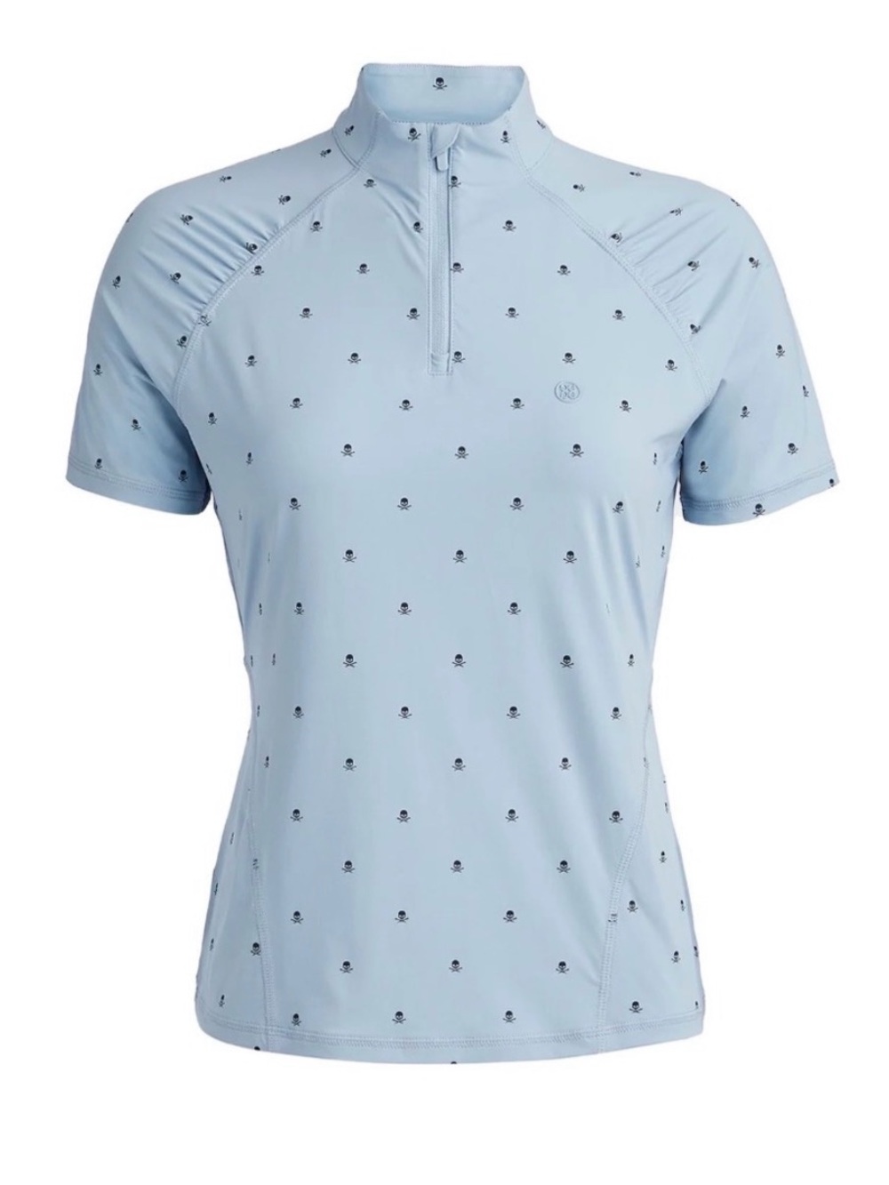 G/FORE Skull & T’s Silky Tech Nylon Quarter Zip Pullover
